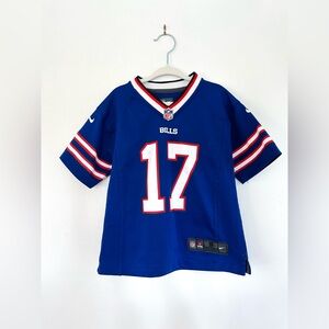 NFL Kids Buffalo Bills Blue Josh Allen Official Jersey Sz 4
